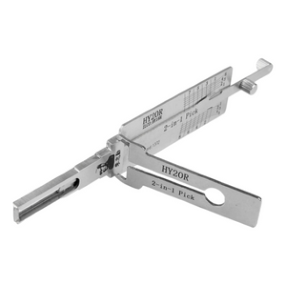 Original Lishi 2-In-1 Pick and Decoder HY20R Single Lifter